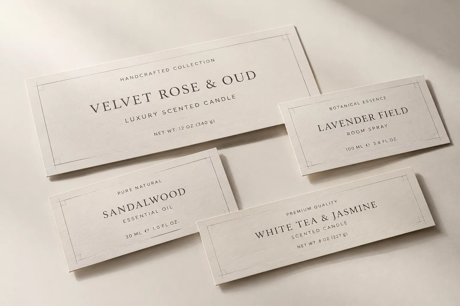 Typographic layout comparison showing long names fitted inside uniform label contours