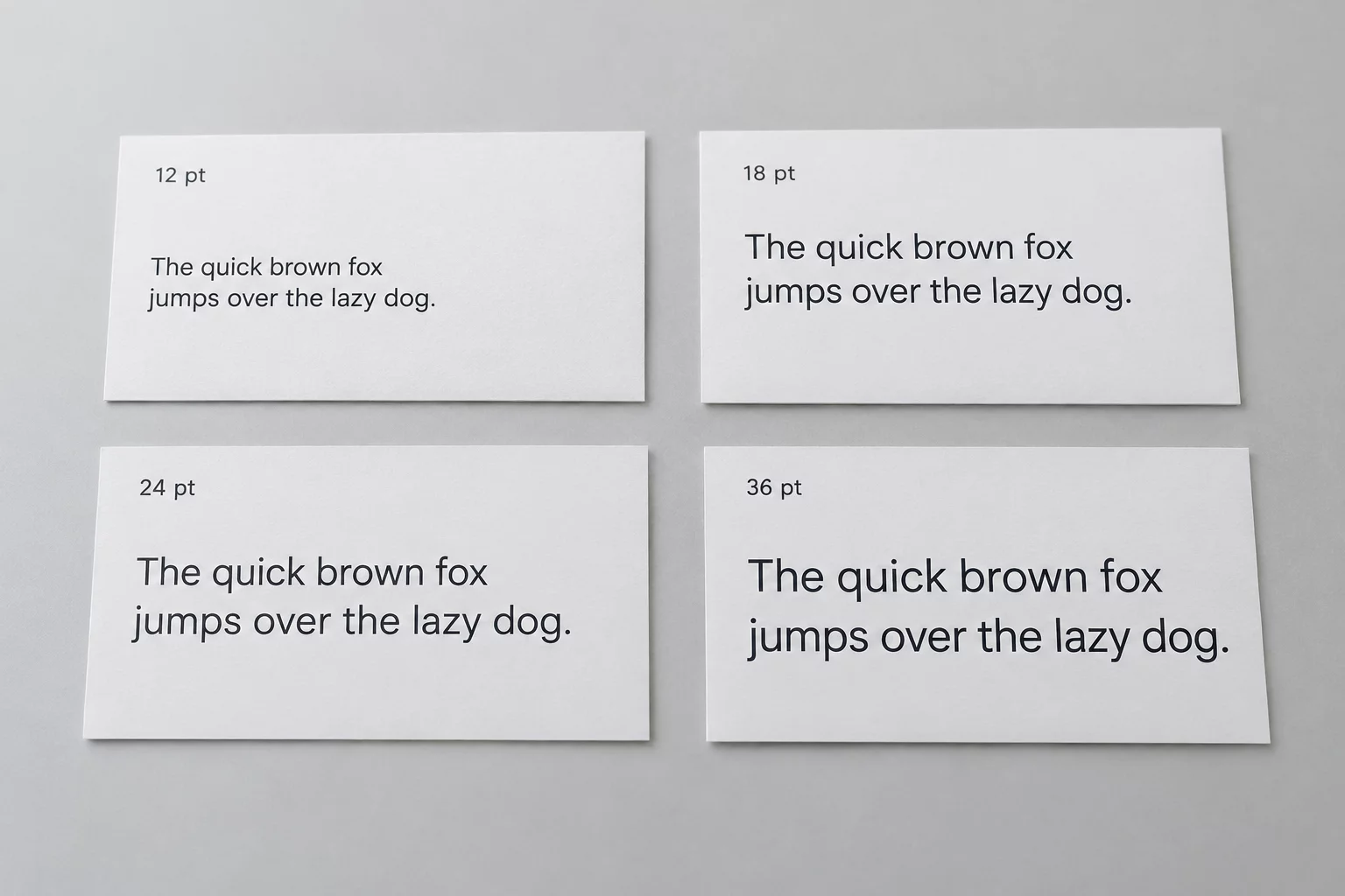 Proportional Font Scaling